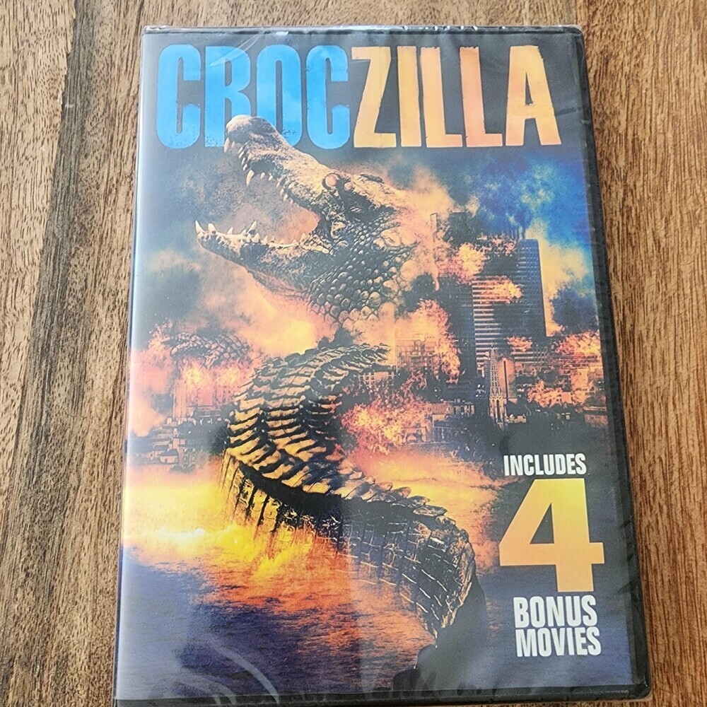 Croczilla DVD 5 Movie Set Echo Bridge 4 Bonus Creature Features PG-13 Sealed